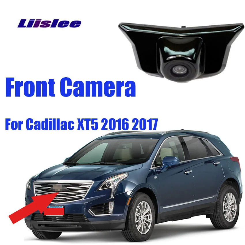 LiisLee для Cadillac XT5 2016 2017 Новинка Автомобильная Камера Переднего Вида ночного
