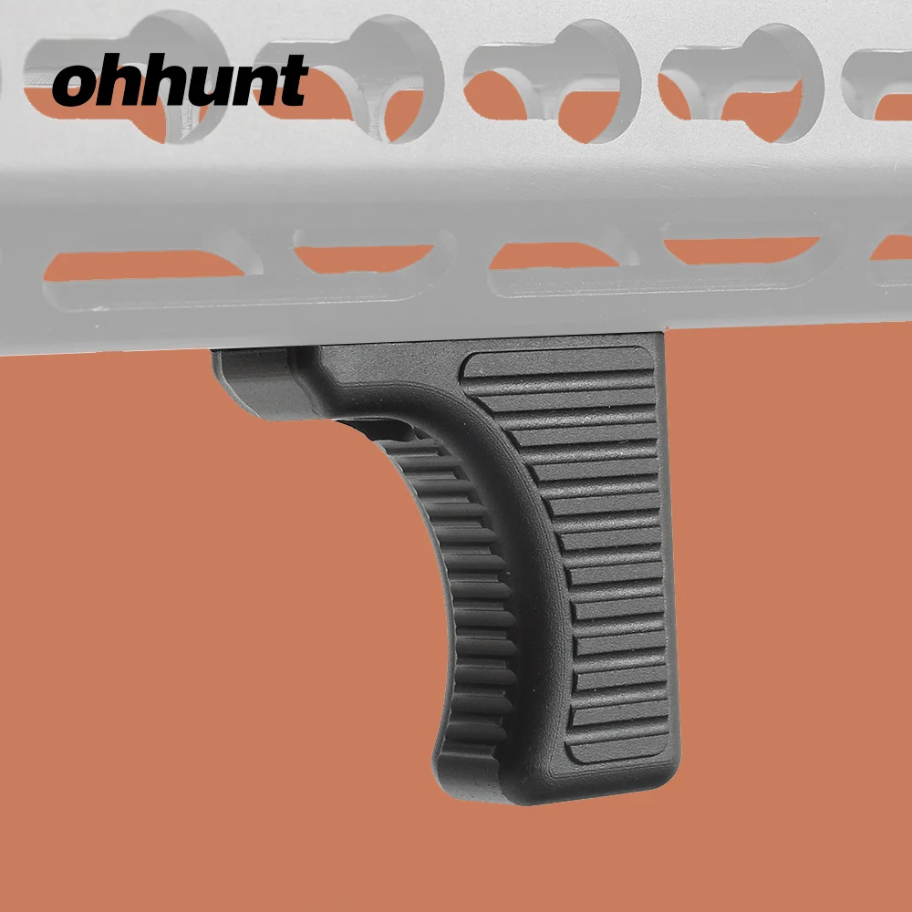 Ohhunt Тактический Keymod Rail Handguard ручной стоп баррикад отдых стандартный интерфейс алюминиевый Handstop для ключа Mod вложение