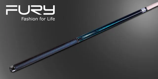 Best price at $178 Cheap Fury Pool Cue Model AG-105 /11.75mm &12.75mm tip (optional)/10-PCS Laminated Shaft/EXII technology shaft