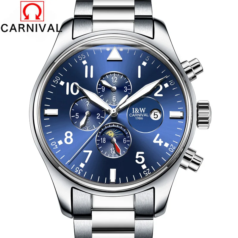 

2017 Luxury Mechanical Watch Tourbillon Designer Watches Top Quality Sapphire Glass Watch with Date Day Full Steel Watch for Men