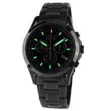 EPOCH 6022G waterproof 100m tritium gas luminous triple window sport chronograph mens quartz watch