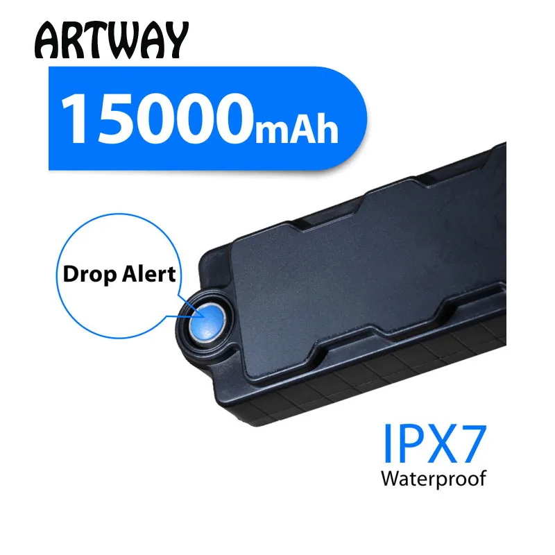 Strong Magnet Power Bank Hidden Gps Tracker For Cargo Vehicle Assets Boat Anti Theft Drop Alarm Strong Magnet Power Bank Hidden Gps Tracker For Cargo Vehicle Assets Boat Anti Theft Drop Alarm