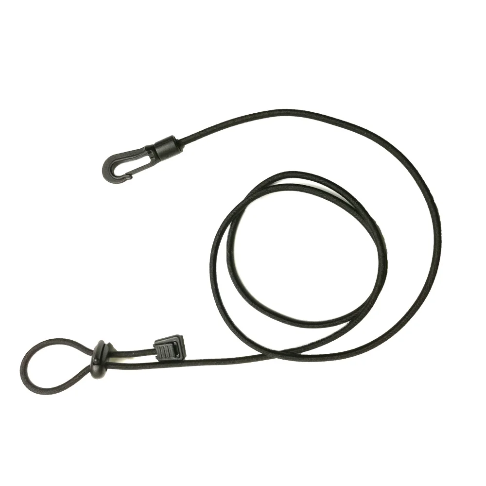 1PC Black 1,2 м 1 2 шт. надувная лодка каноэ каяк весло Веревочный Поводок зажим безопасности Удочка трос держатель шнур - Цвет: 1PC Black