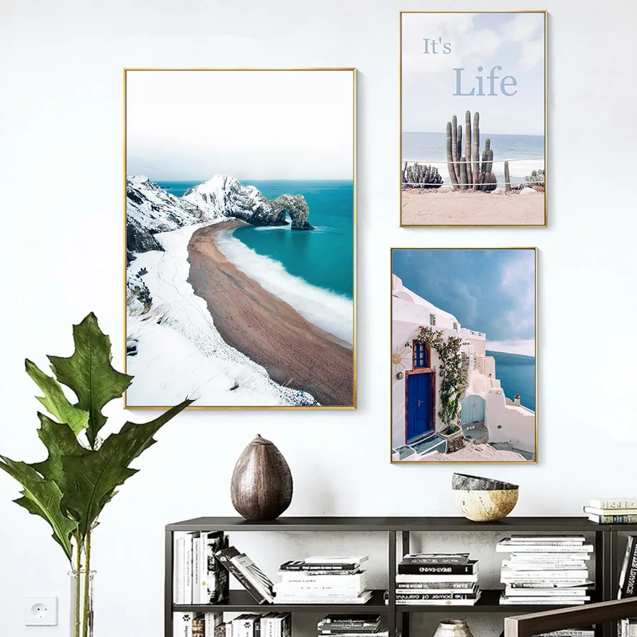 Tropical-Palm-Seascape-Landscape-Wall-Art-Canvas-Poster-Nordic-Inspirational-Life-Pictures-For-Modern-Living-Room (2)