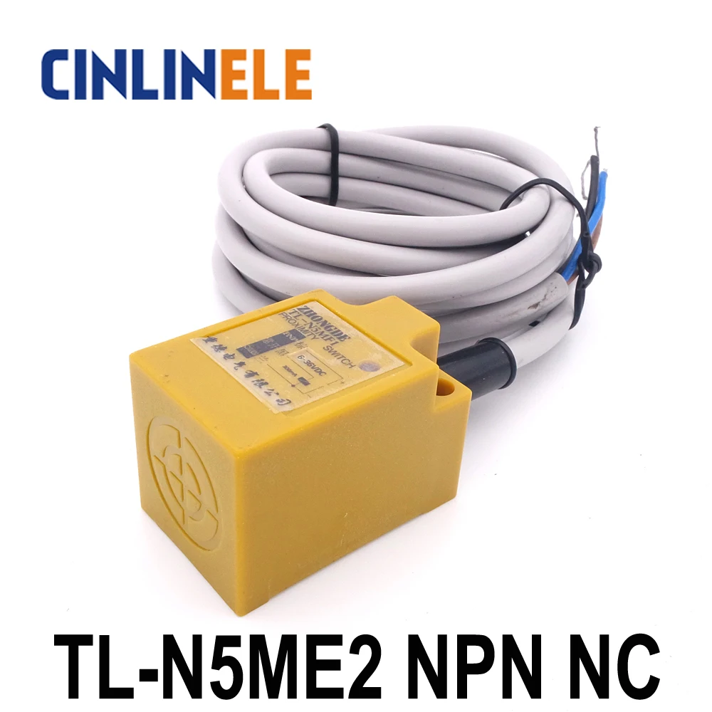 Корпус для индуктивного экрана NPN NC Cube Измерение постоянного тока 5 мм