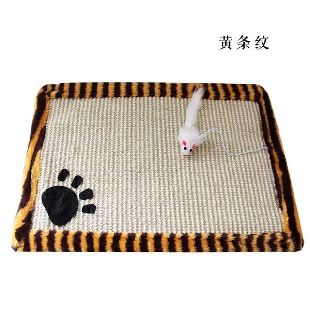 Autumn and winter warm sisal cat mat cat sleeping cusion sisal blanket