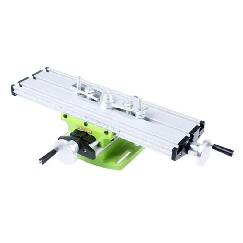 Mini Table Bench Precision Milling Machine Drill Bench Vise Fixture Worktable X Y-axis Adjustment Coordinate Table Vise Bench