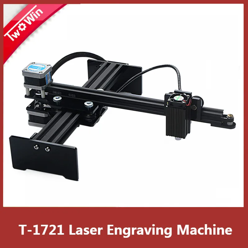 DIY CNC 1721 машина 10 Вт/15 Вт лазерная гравировальная деревянный маршрутизатор мини