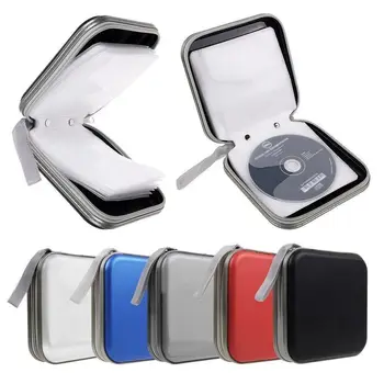 

40 CD DVD Carry Case Disc Storage Holder CD Sleeve Wallet Ideal for In Car