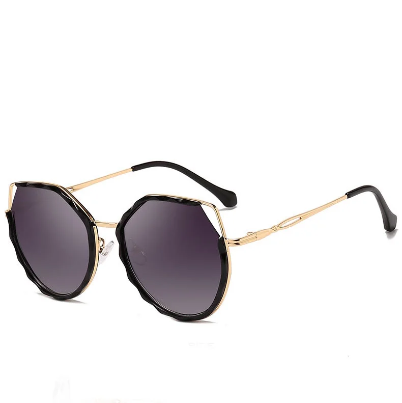 

Luxury Cat Eye Sunglasses Women Cool Brand Female Sun Glasses Vintage Metal Frame Mirror Ladies Shades Trending Eyewear