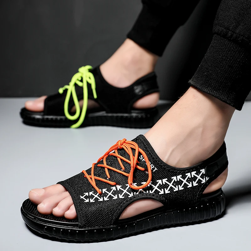 Men Sport Sandals Workout Fishing Trekking Hiking Sneakers Air Mesh Barefoot Shoes Breathable Crocse Zapatillas Quick Drying Sea