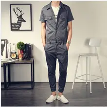 Новинка, летний мужской комбинезон, повседневные шаровары, нагрудник, мужской модный хип-хоп комбинезон, комбинезоны, элегантные крутые брюки, 041607