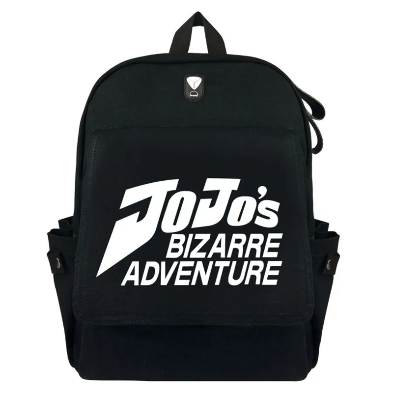 

anime JoJo Bizarre Adventure Canvas Backpack Laptop Bag School Bag Shoulder Bag Travel Bag men women Rucksack Package