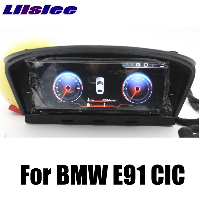 Clearance LiisLee For BMW 3 Series E91 2009~2012 CIC Car Multimedia GPS Audio Hi-Fi Radio Stereo Original Style Navigation NAVI 4