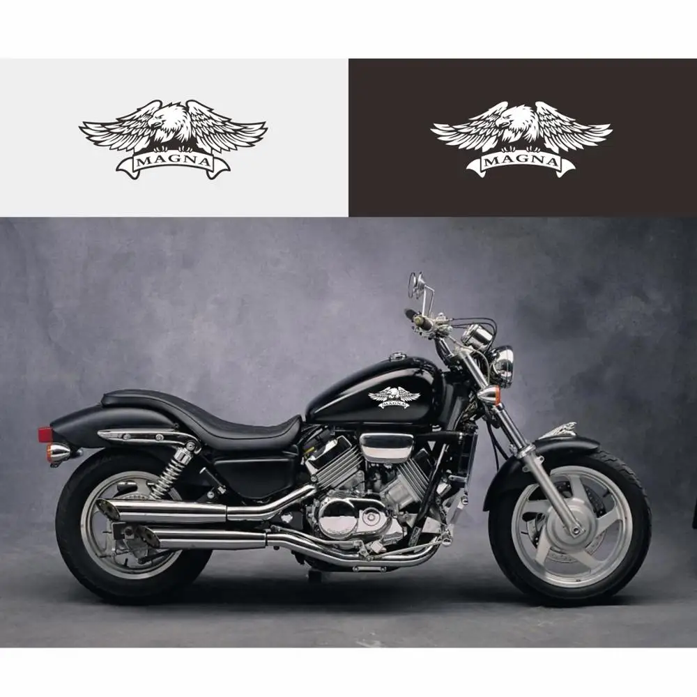 Пользовательские наклейки с логотипом Eagle на топливный бак виниловые для Honda Magna