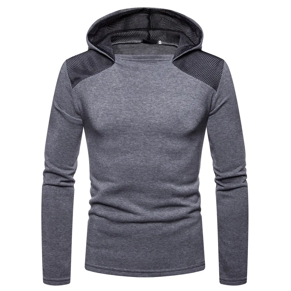 Download Hooded Sweatshirt Outwear Tops Coat Pullover Mens' Autum ...