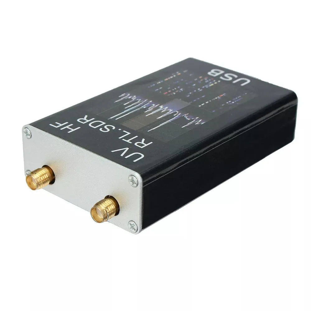 Günstige 100 KHz 1.7GHz Volle Band UV HF RTL SDR USB Tuner Receiver R820T + 8232U Ham Radio