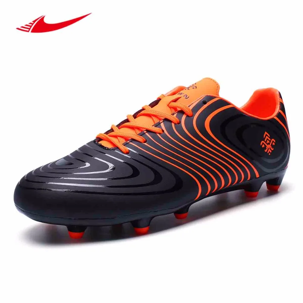 Men Soccer Shoes Teenagers Long Spikes Superfly Lawn Outdoor Trainers