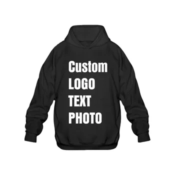 

Custom Personalised Men's Hooded Sweatshirt Print LOGO/TEXT/PHOTO S-3XL
