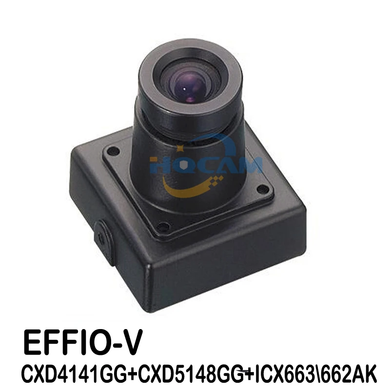 HQCAM миниатюрная квадратная камера SONY Effio V 800TVL 1/3 дюйма 3 6 мм объектив OSD функция 4141 +
