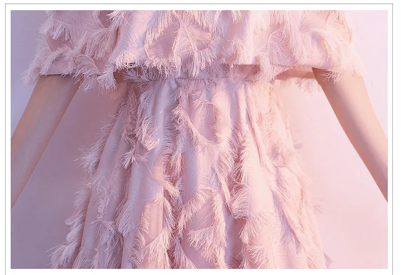 Элегантное розовое вечернее платье с жакетом, с бретельками, с открытыми плечами, длинное вечернее платье, Роскошные платья для особых случаев размера плюс