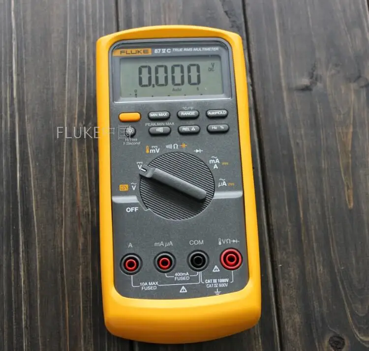 Fluke 87 в промышленный мультиметр F87V/C неразрывно безопасный мультиметр True RMS тестер проводимости F87V/C/E2