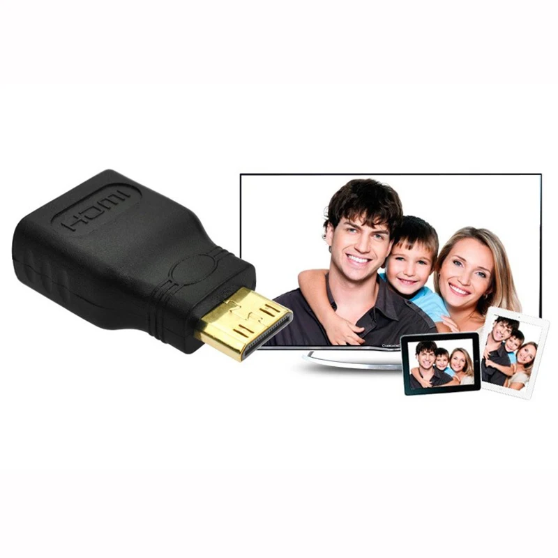 Мини HDMI к адаптер Женский мужскому F M конвертер Разъем для HD 1080P кабель устройство