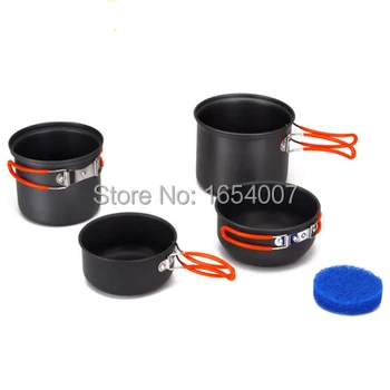 

Fire Maple 2-3 Persons Pot Set (Cauldron/Pannikin) Cooking Set Camp Cookware Picnic Portable Outdoor Camping Tablewares FMC-208