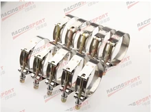 10 шт., Т-образный зажим для шланга, 2,5 дюйма, 67/75 мм 10 шт., Т-образный зажим для шланга, 2,5 дюйма, 67/75 мм