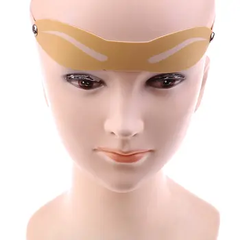 

5pcs Practice Eyebrow Stencil Embroidering Eye Brow Tattoo Makeup Eyebrow Practice Skin Eyebrow Design Tools For Beginners