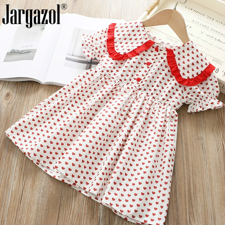

Toddler Dresses for Girls Clothes 2019 Brand Cotton Casual Princess Dress Kids Dot Dresses Children Clothing Baby Girl Dress