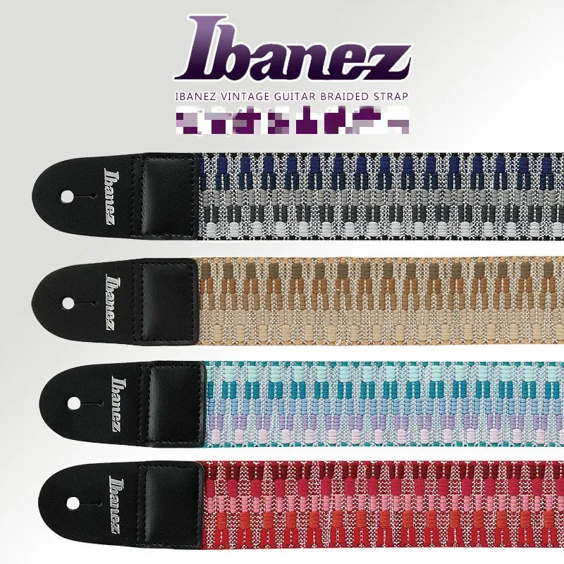 Ibanez GSB50 Плетеный гитарный ремешок 4 цвета на выбор|guitar strap|strap guitaribanez guitar |