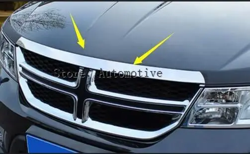 Новый стиль для Dodge Journey JCUV Fiat Freemont 2012 2013 2014 2015 Нержавеющая сталь Передняя жаберная