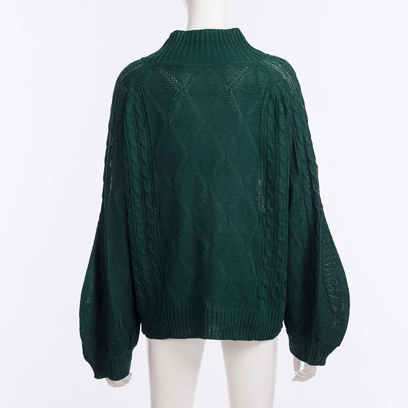 Twist Knitted Sweaters pullovr women03