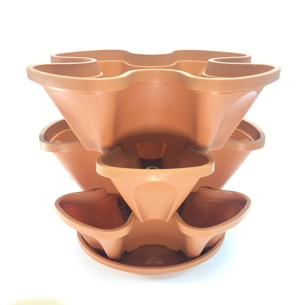 3 шт. в комплекте балконные вертикальные горшки для укладки|stacking pot|vertical potsbalcony pot |