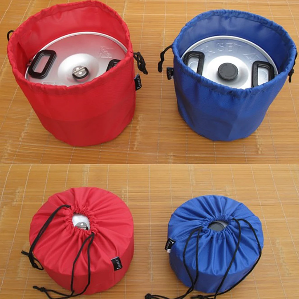 Открытый многоцелевой мешок для хранения на шнурке контейнер пакет мешок для кемпинга Пешие прогулки Рыбалка альпинизмом блюдо пароход горшок одежда