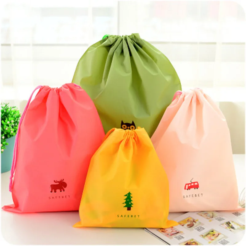 Cosmetic Organizer Underwear Storage-Bags Packing Shoe-Pocket Case Travel Drawstring