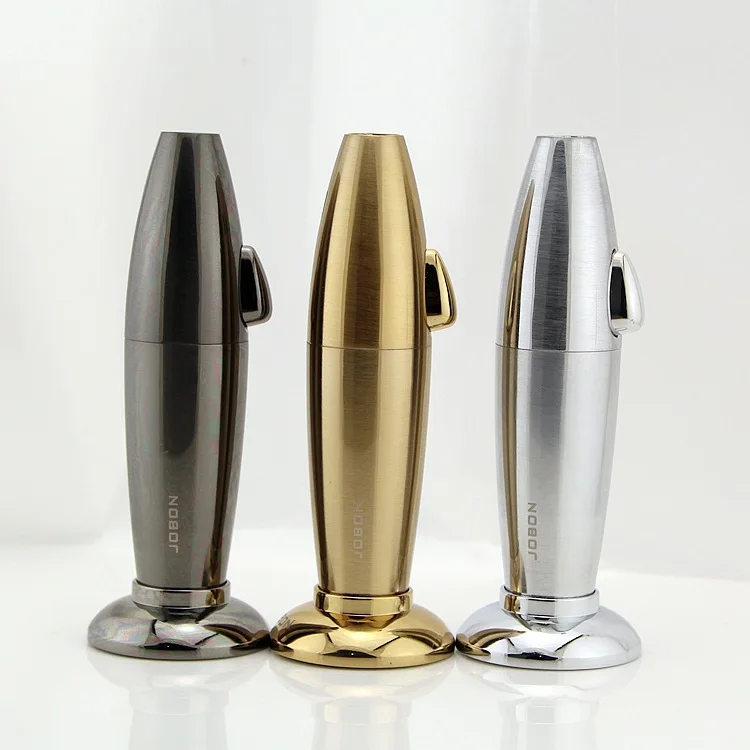 Креативный фонарь Зажигалка в виде пистолета, зажигалка для сигар, металлическая зажигалка, зажигалка для сигарет, подарки для деловых ремесел, мужские подарки