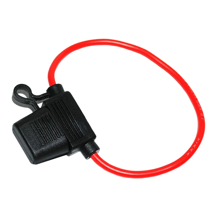 Купить выносной предохранитель для авто 1Pcs 16AWG провод в линию автомобильной промышленности лезвие держатель предохра