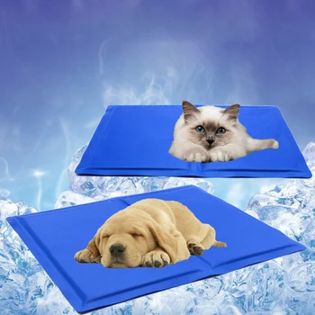 

Dog Cooling Mat Pet Ice Pad Teddy Mattress Pet Cool Mat Bed Cat Cushion Summer Keep Cool Pet Gel Cooling Dog Mat For Dogs