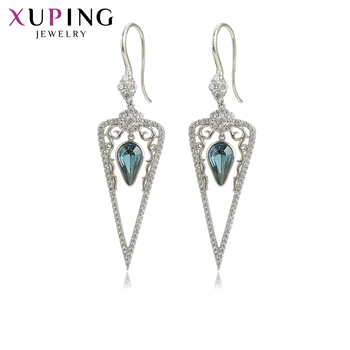 

Xuping Elegant Charms Styles Earrings Popular Design Crystals from Swarovski for Women Engagement Gifts M27-93746