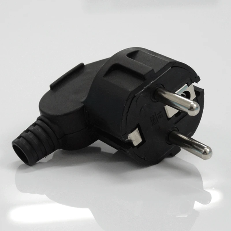 

Europ EU German standard Plug 16A 250V Connector Cable Electrical Plug White Male Female Removable Connection Assembly Plug