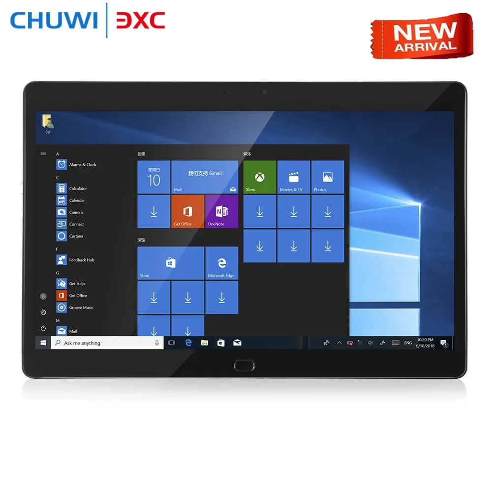 Chuwi CoreBook 2 в 1 планшетный ПК 13 3 дюймов Windows 10 Intel Dual Core 8 ГБ ram 128 Гб SSD rom двойная WiFi