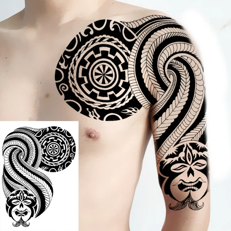 Update 96+ about shoulder tribal tattoo designs unmissable - in.daotaonec