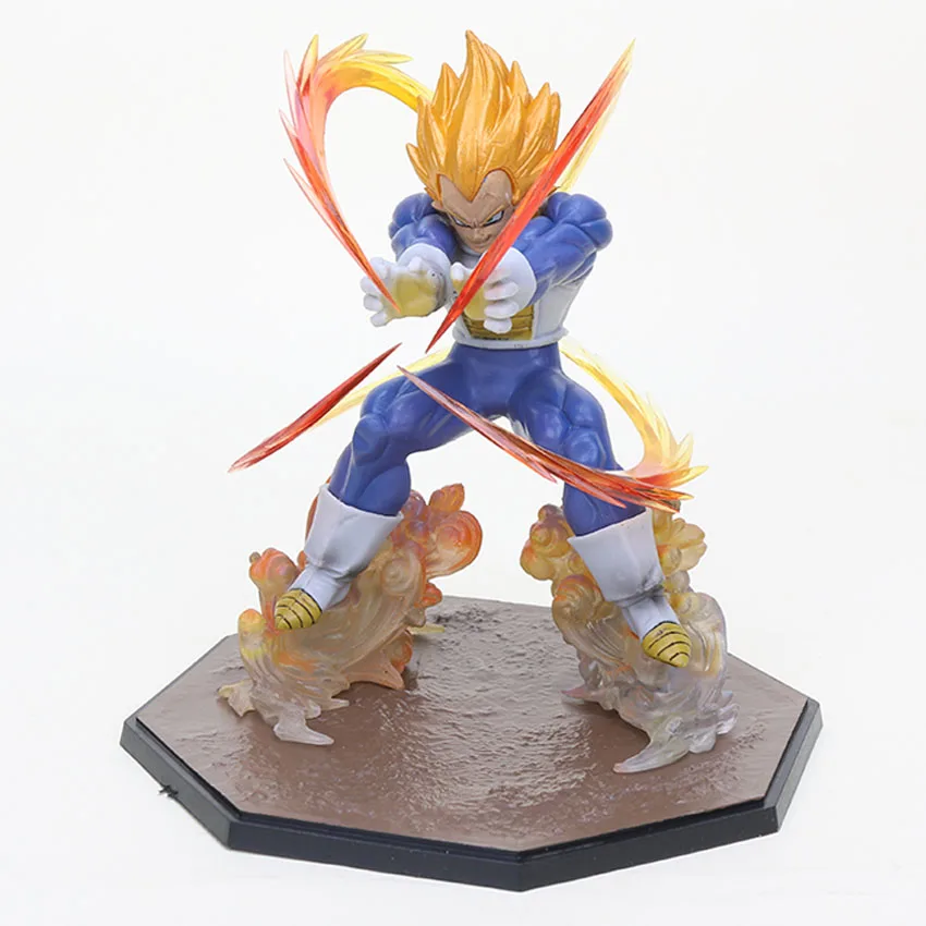 15CM Anime Dragon Ball Z Action Figures Super Saiyan Vegeta Battle Ver