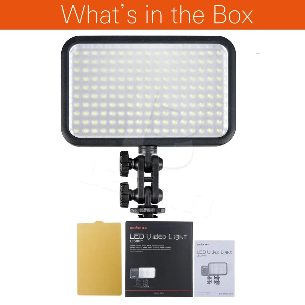 Godox Led170 светодиодный видео свет профессиональный универсальный для свадебной