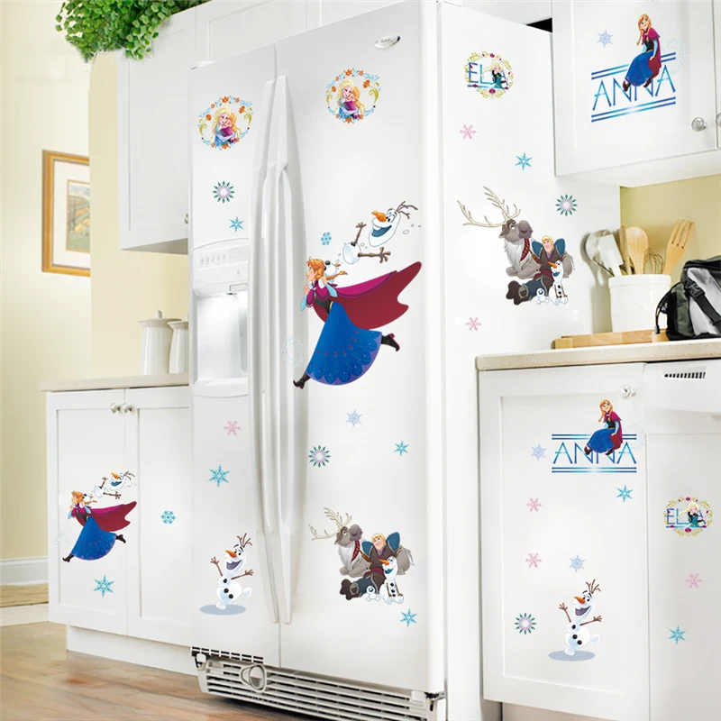 Cartoon Kids DIY Sticker Frozen Princess Aisha Scroll Puzzle Children's Room Decoration Stickers Pegatinas Autocollant Enfant Cartoon Kids DIY Sticker Frozen Princess Aisha Scroll Puzzle Children's Room Decoration Stickers Pegatinas Autocollant Enfant