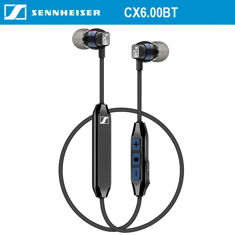 Sennheiser CX6.00BT наушники вкладыши беспроводной Bluetooth для спорта бега