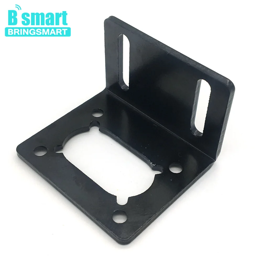 

Bringsmart JGY-370 Mounting Bracket of Worm Gear Motor With Screw Use For Fixed Motor Running Smoothly