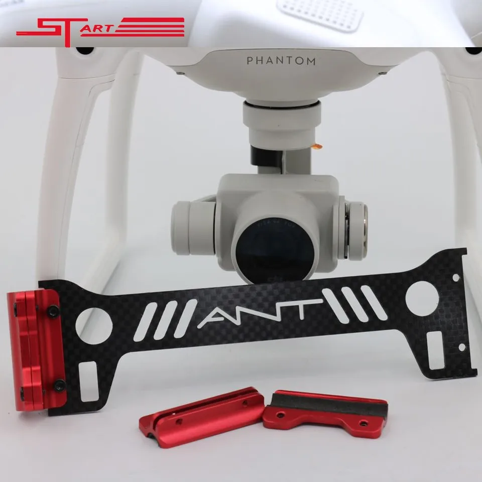 DJI Phantom 4 Camera With Gimbal Parts 3K Carbon Fiber Landing Gear Protector Board For DJI Phantom 4 Gimbal And Lens Fast Ship